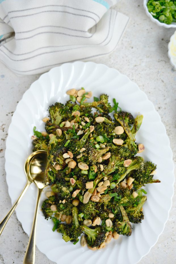 Roasted Broccoli with Peanuts l SimplyScratch.com (15)