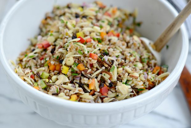 J. Alexander's Wild Rice and Orzo Salad l SimplyScratch.com (16)
