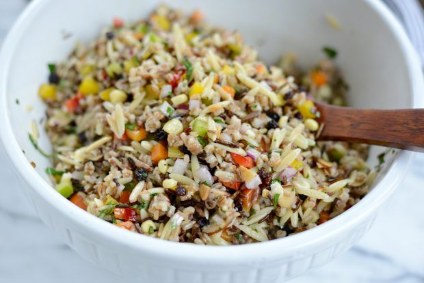 J. Alexander's Wild Rice and Orzo Salad l SimplyScratch.com (18)