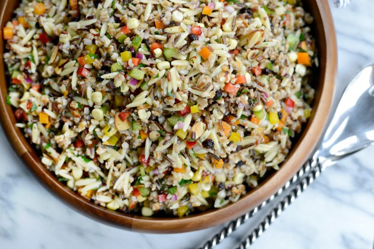 Simply Scratch J. Alexander's Wild Rice Orzo Salad (part 2) Simply
