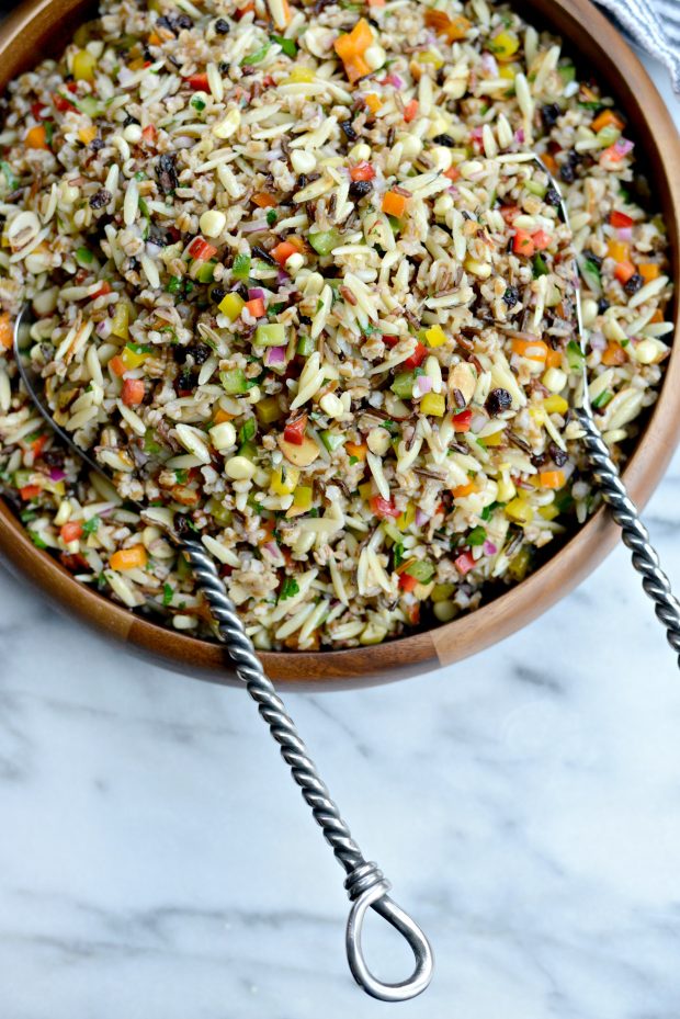 J. Alexander's Wild Rice and Orzo Salad l SimplyScratch.com (27)