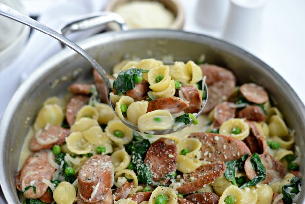 One-Pan Creamy Orecchiette Pasta l SimplyScratch (18)