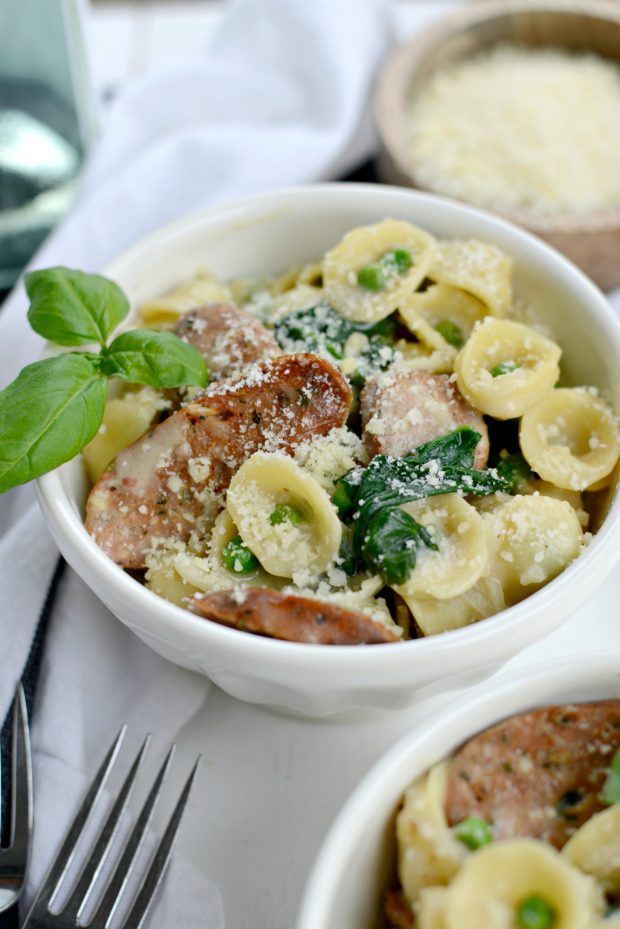 One-Pan Creamy Orecchiette Pasta l SimplyScratch (22)