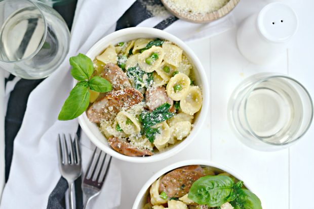 One-Pan Creamy Orecchiette Pasta l SimplyScratch (25)