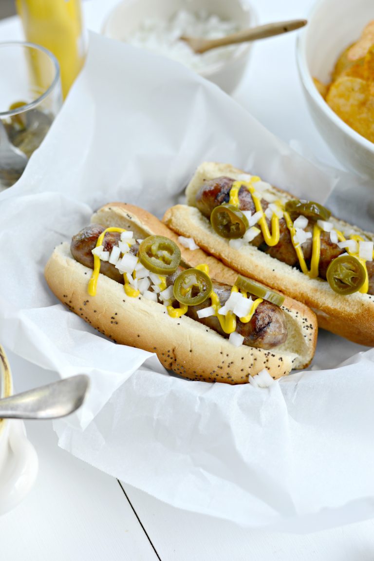 Simply Scratch Oven Braised Beer Brats Simply Scratch