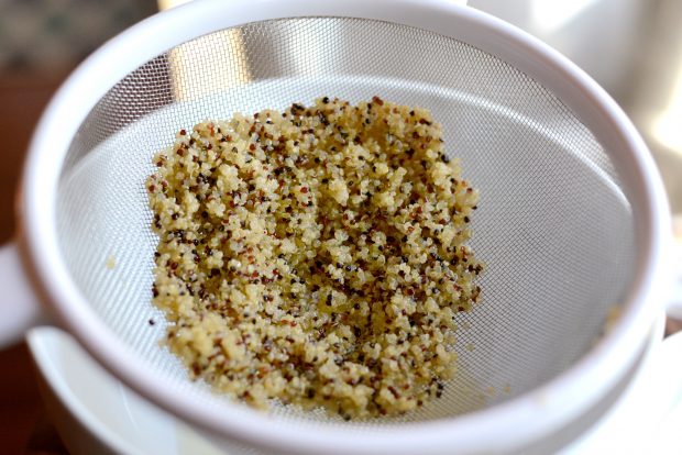 crispy quinoa