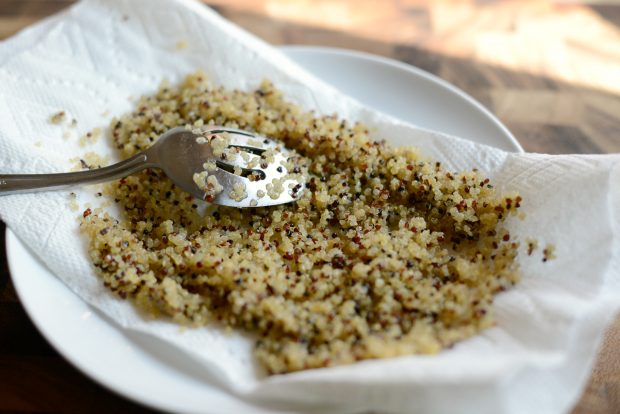 fried quinoa