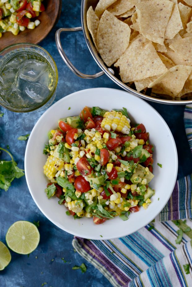 Avocado Corn Salsa Recipe l SimplyScratch.com (13)