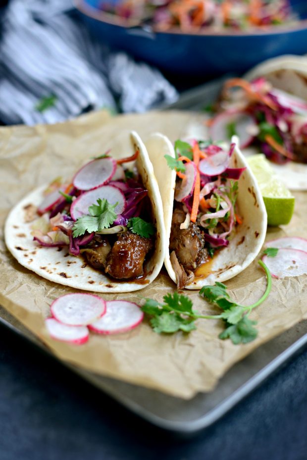 Braised Korean Pork Tacos l SimplyScratch.com (4)