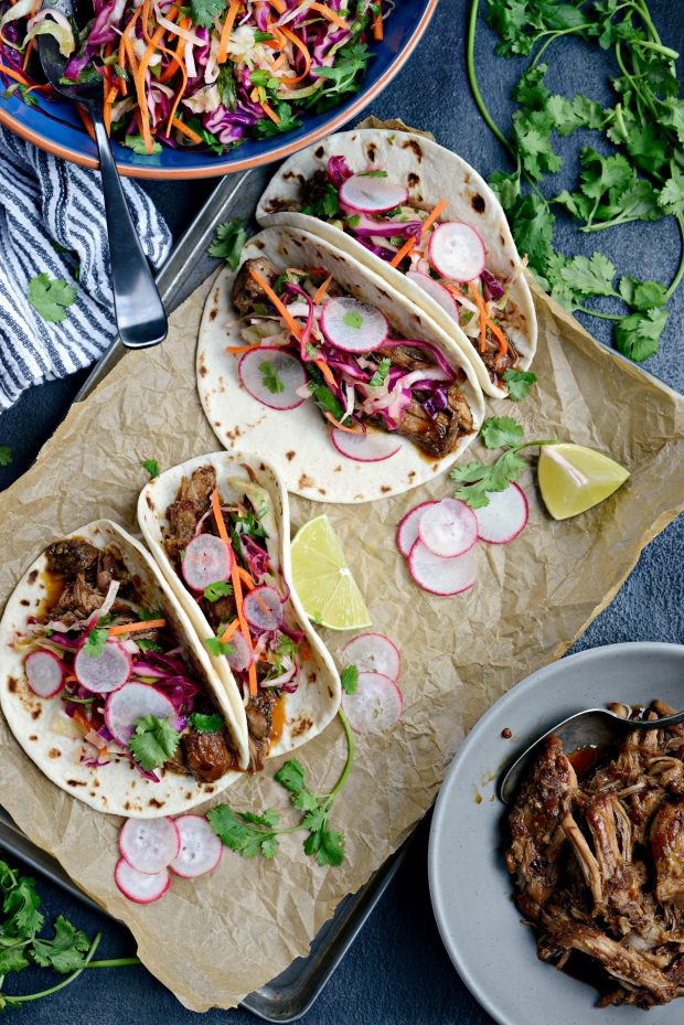 Braised Korean Pork Tacos l SimplyScratch.com (9)