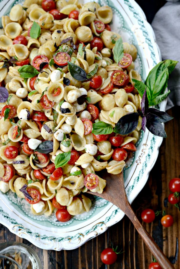 Caprese Pasta Salad l SimplyScratch.com (12)