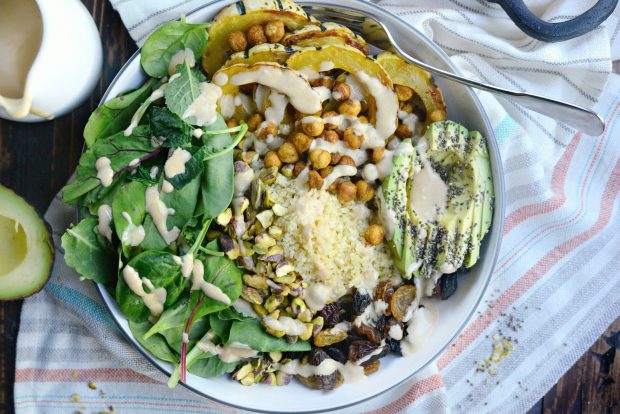 Tandoori Roasted Chickpea & Squash Buddha Bowl l SimplyScratch.com 
