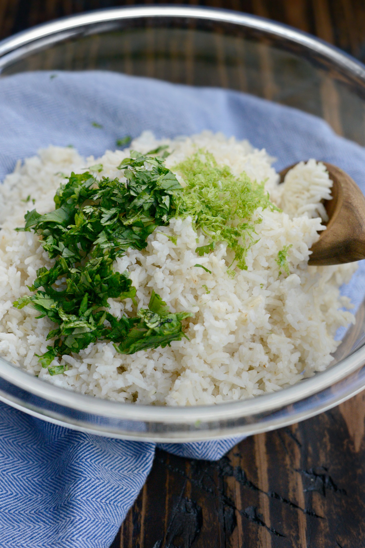 Simply Scratch Cilantro Lime Rice (Rice Cooker) Simply Scratch