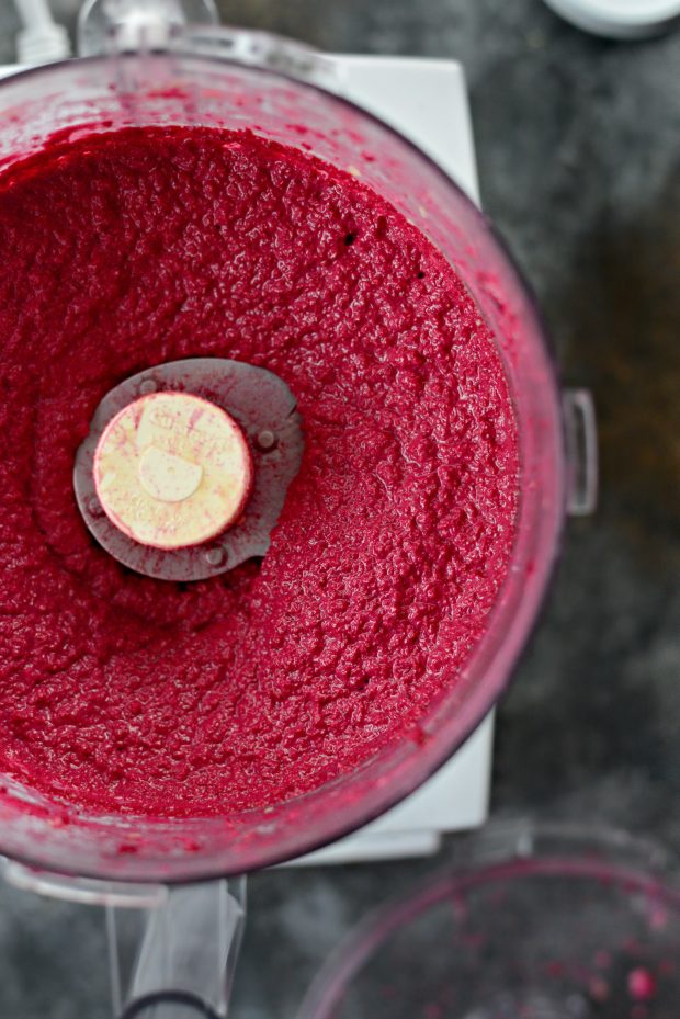 roasted beet hummus l simplyscratch.com
