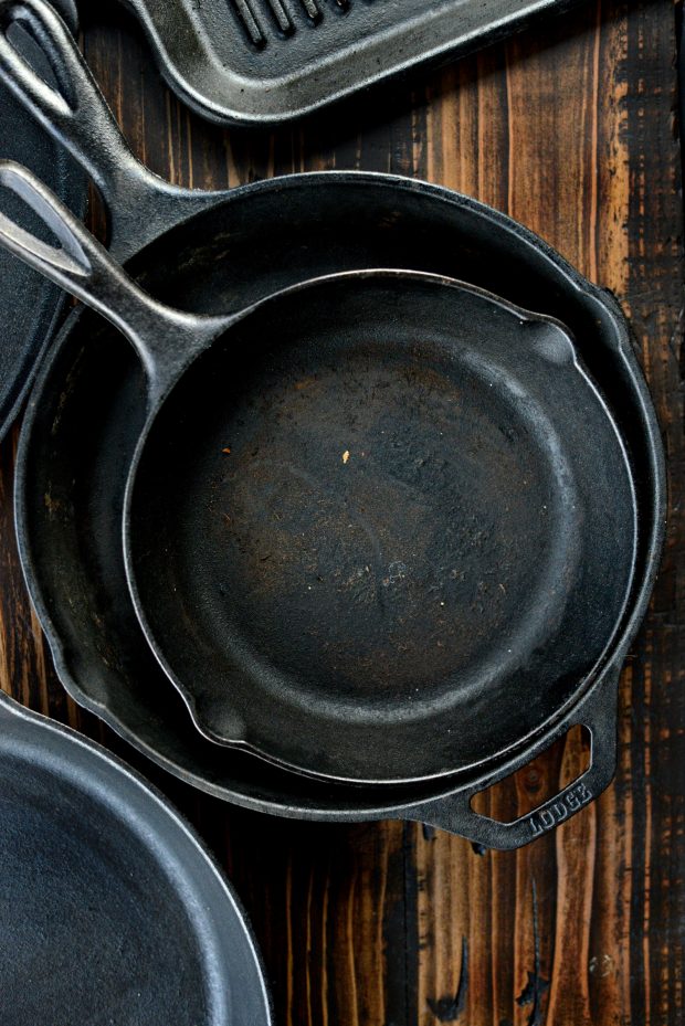 Seasoning and Cleaning Cast Iron - Simply Scratch