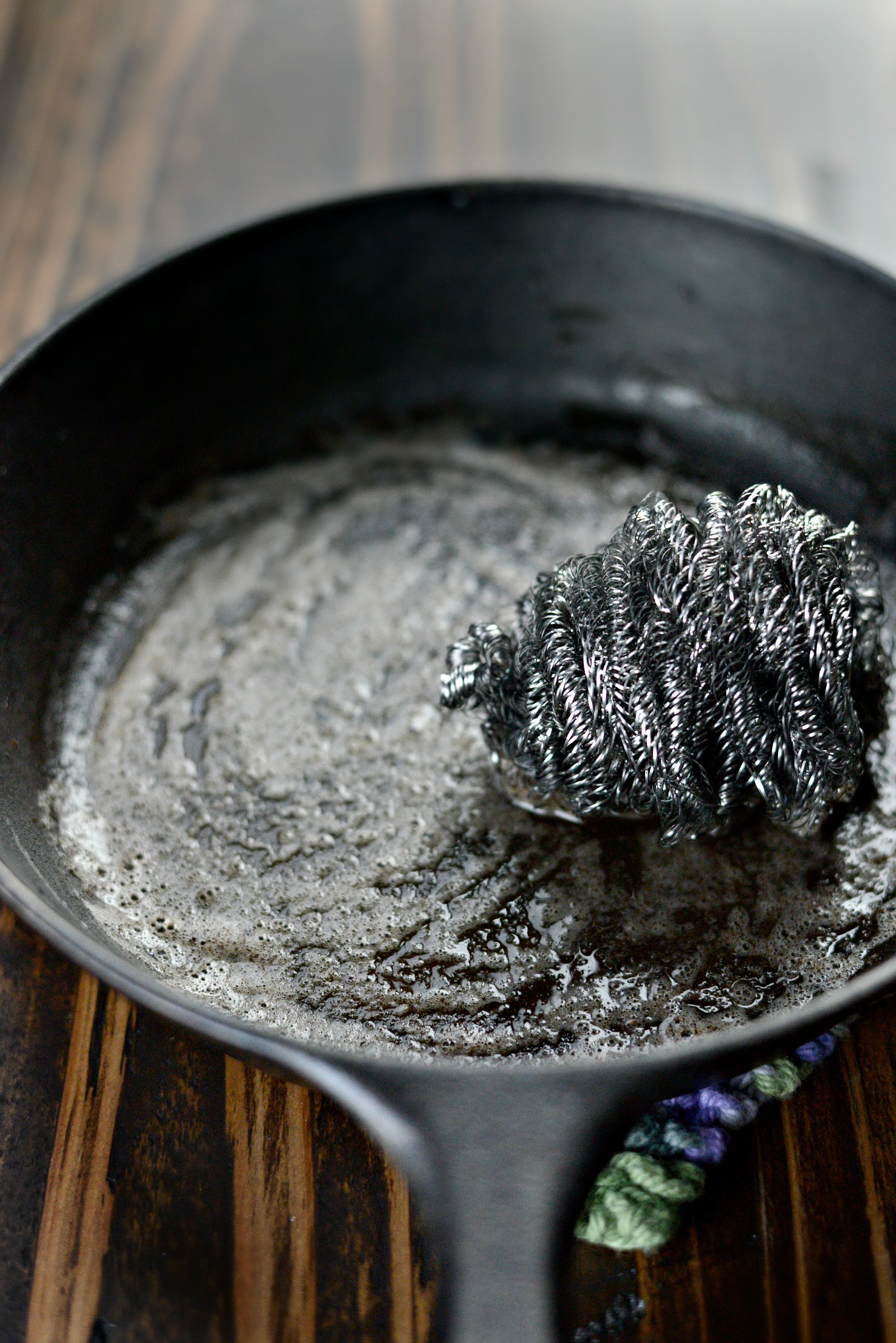 Seasoning and Cleaning Cast Iron