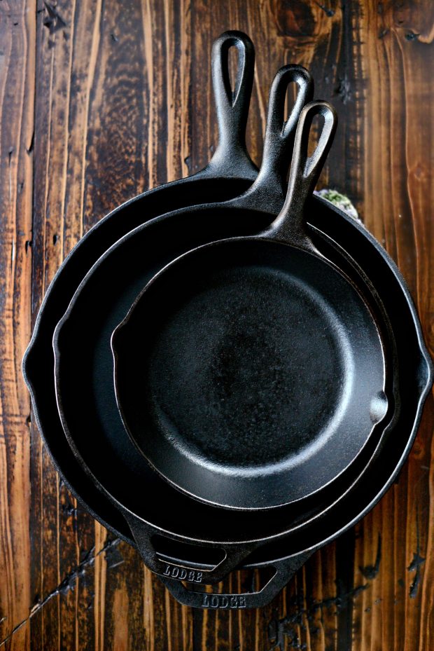 Seasoning and Cleaning Cast Iron - Simply Scratch