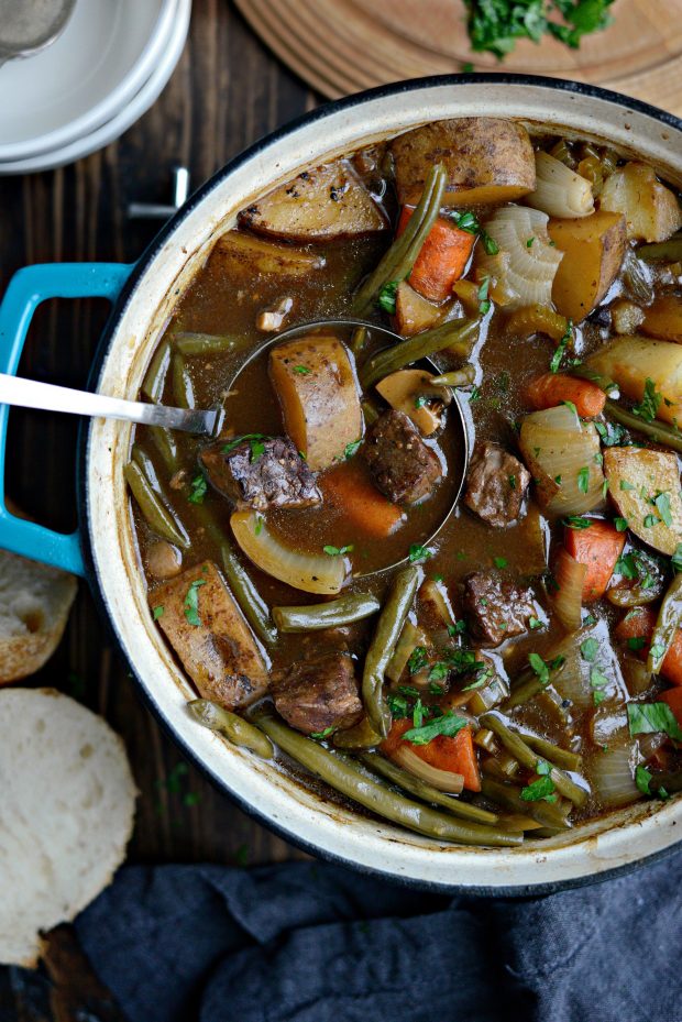 Oven Braised Beef Stew l SimplyScratch.com