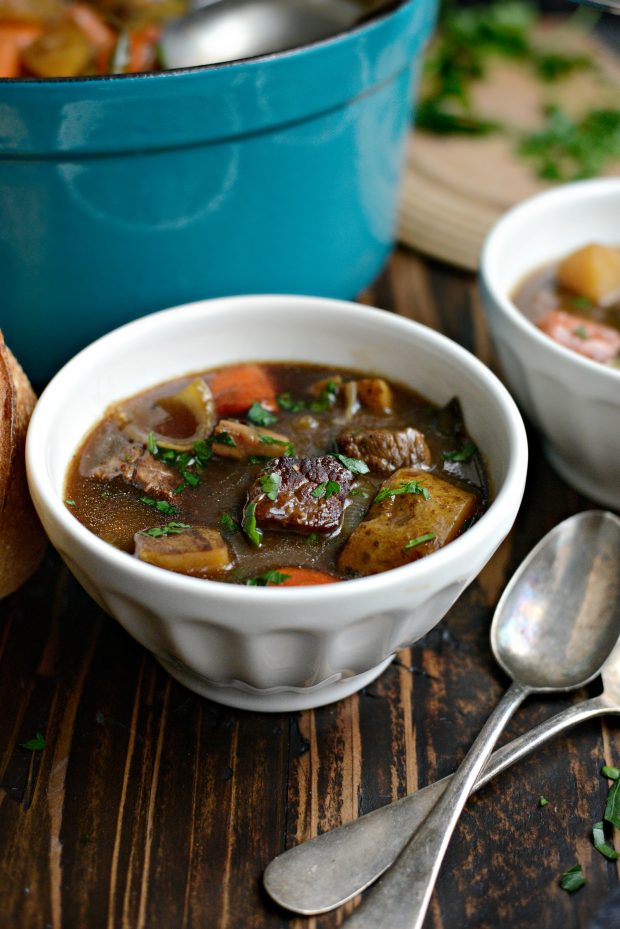 Oven Braised Beef Stew l SimplyScratch.com