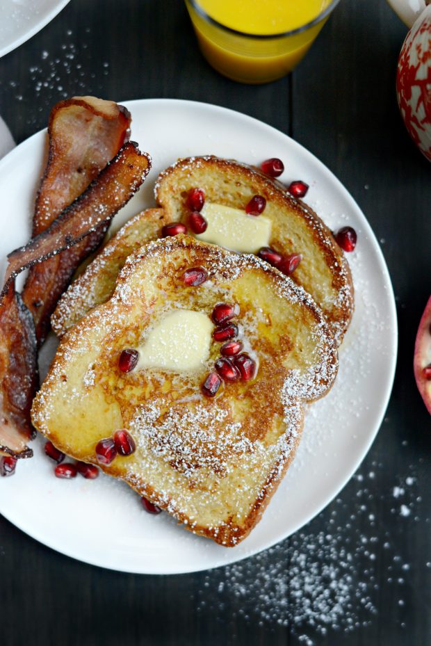 Eggnog French Toast l SimplyScratch.com