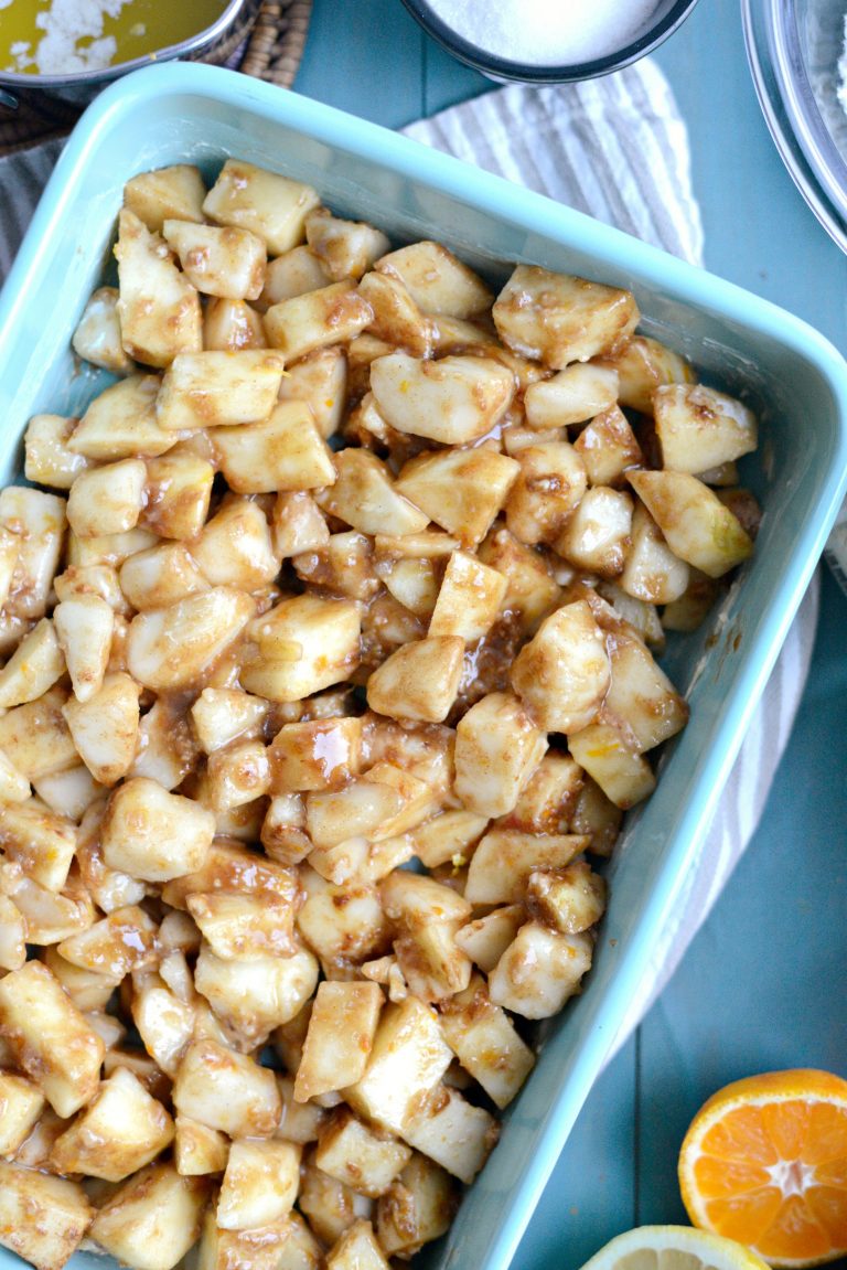 Simply Scratch Easy Apple Pear Crumble Simply Scratch