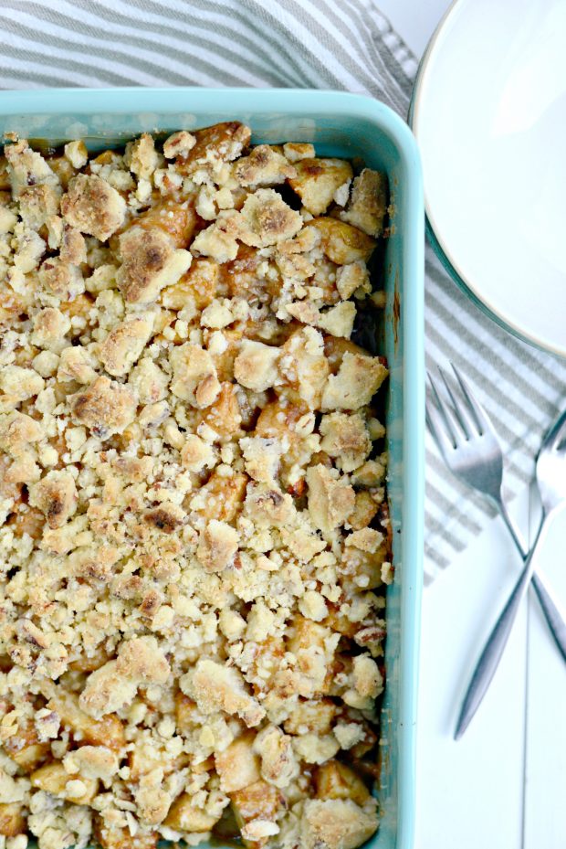 Easy Apple Pear Crumble l SimplyScratch.com