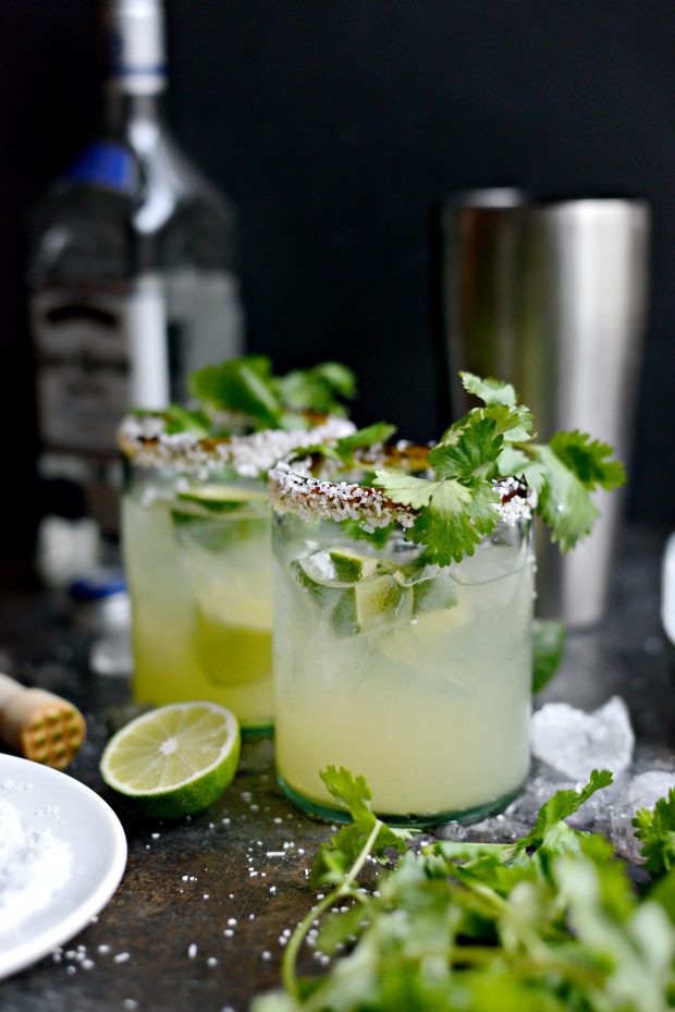 Cilantro Lime Margaritas l SimplyScratch.com (7)