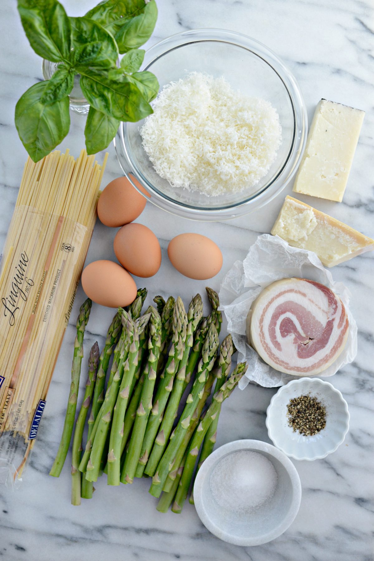 Pancetta Asparagus Carbonara l SimplyScratch.com (1)