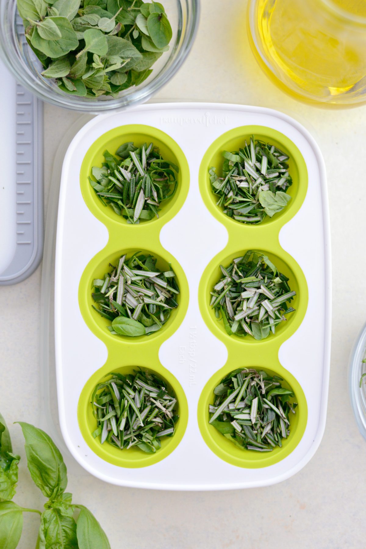 Garlic & Herb Freezer Tray