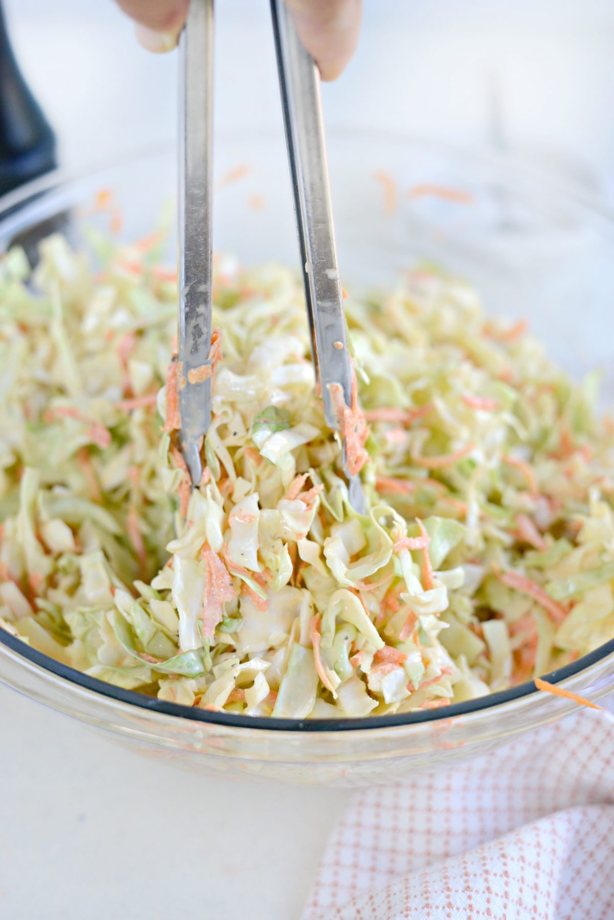Classic Coleslaw Recipe with Homemade Dressing l SimplyScratch.com (10)