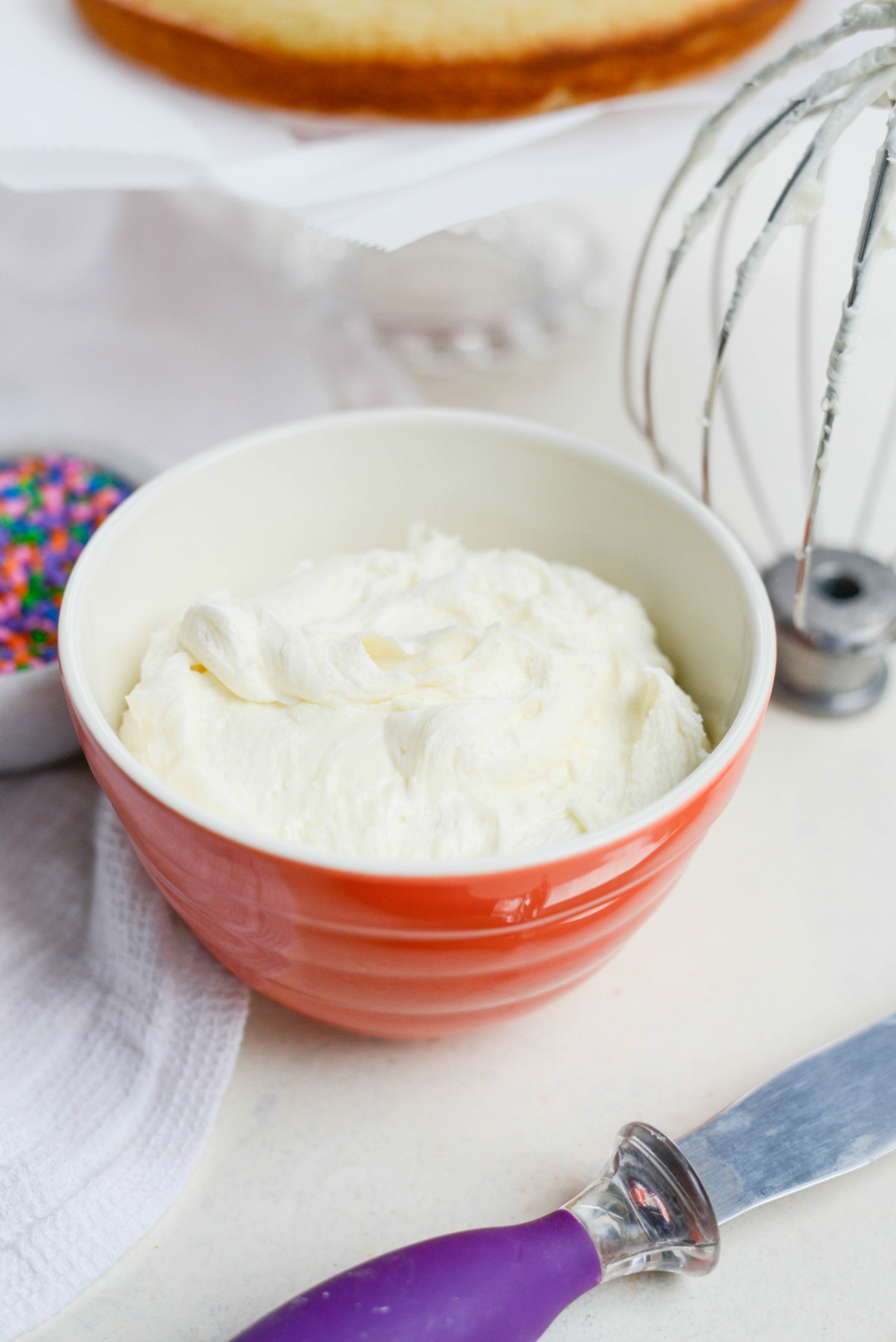 Simply Scratch Simple Vanilla Buttercream Frosting Recipe - Simply Scratch