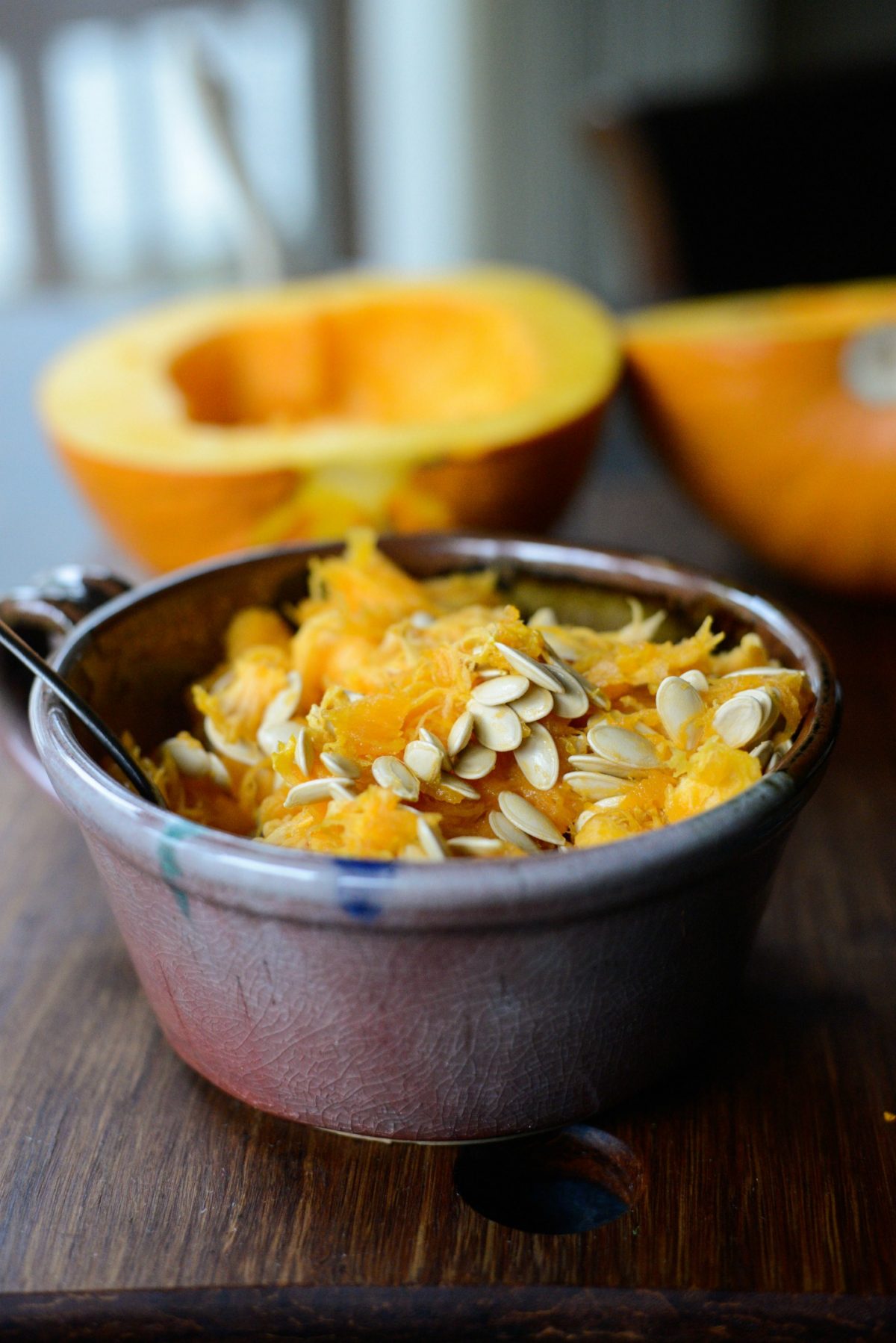 Homemade Roasted Pumpkin Puree l SimplyScratch (6)