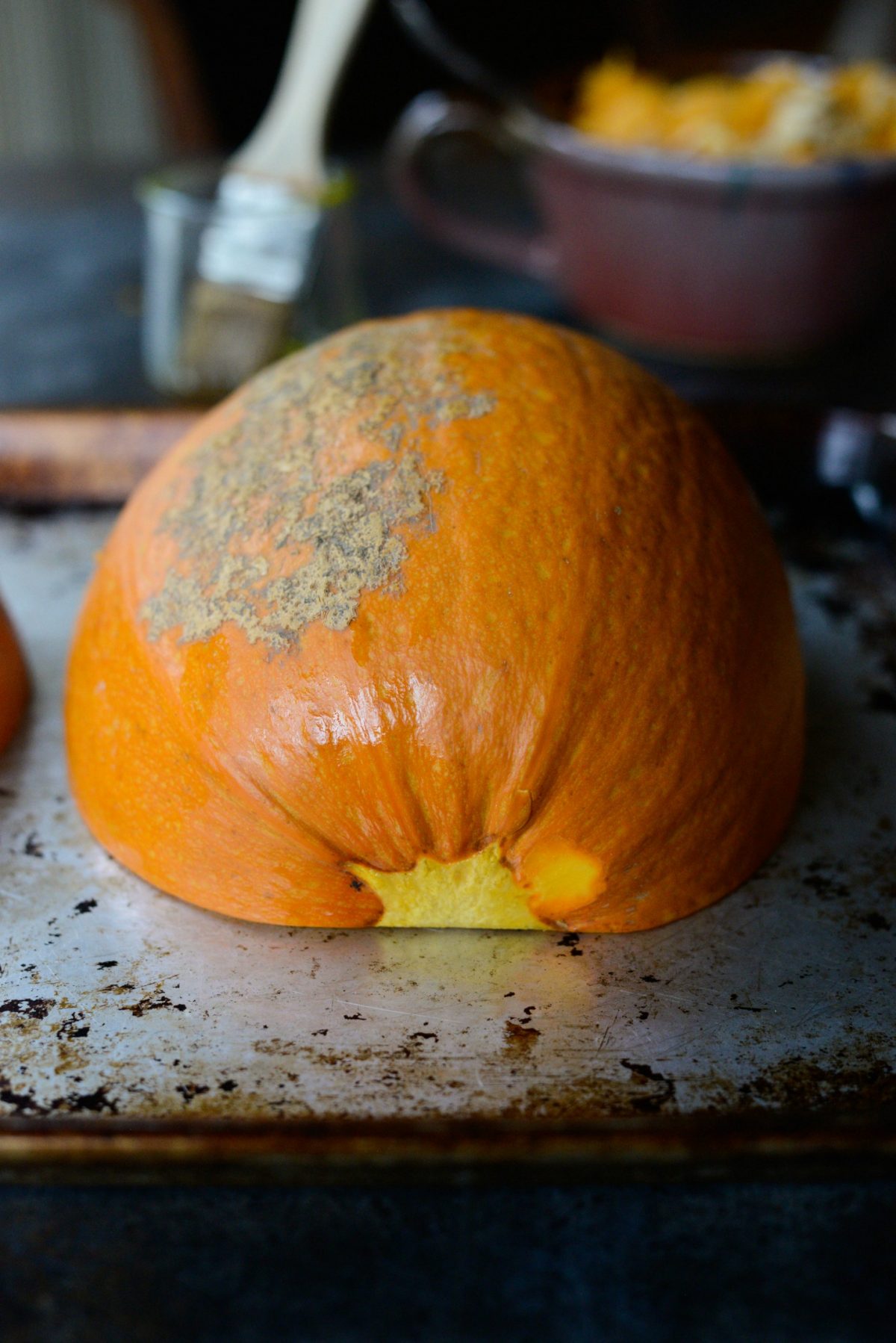 Homemade Roasted Pumpkin Puree l SimplyScratch (8)