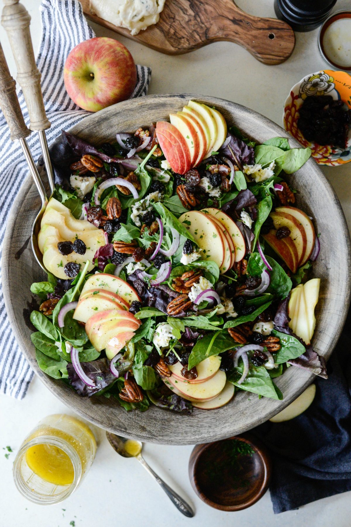 Michigan Cherry Salad with Cider Dijon Dressing l SimplyScratch (13)