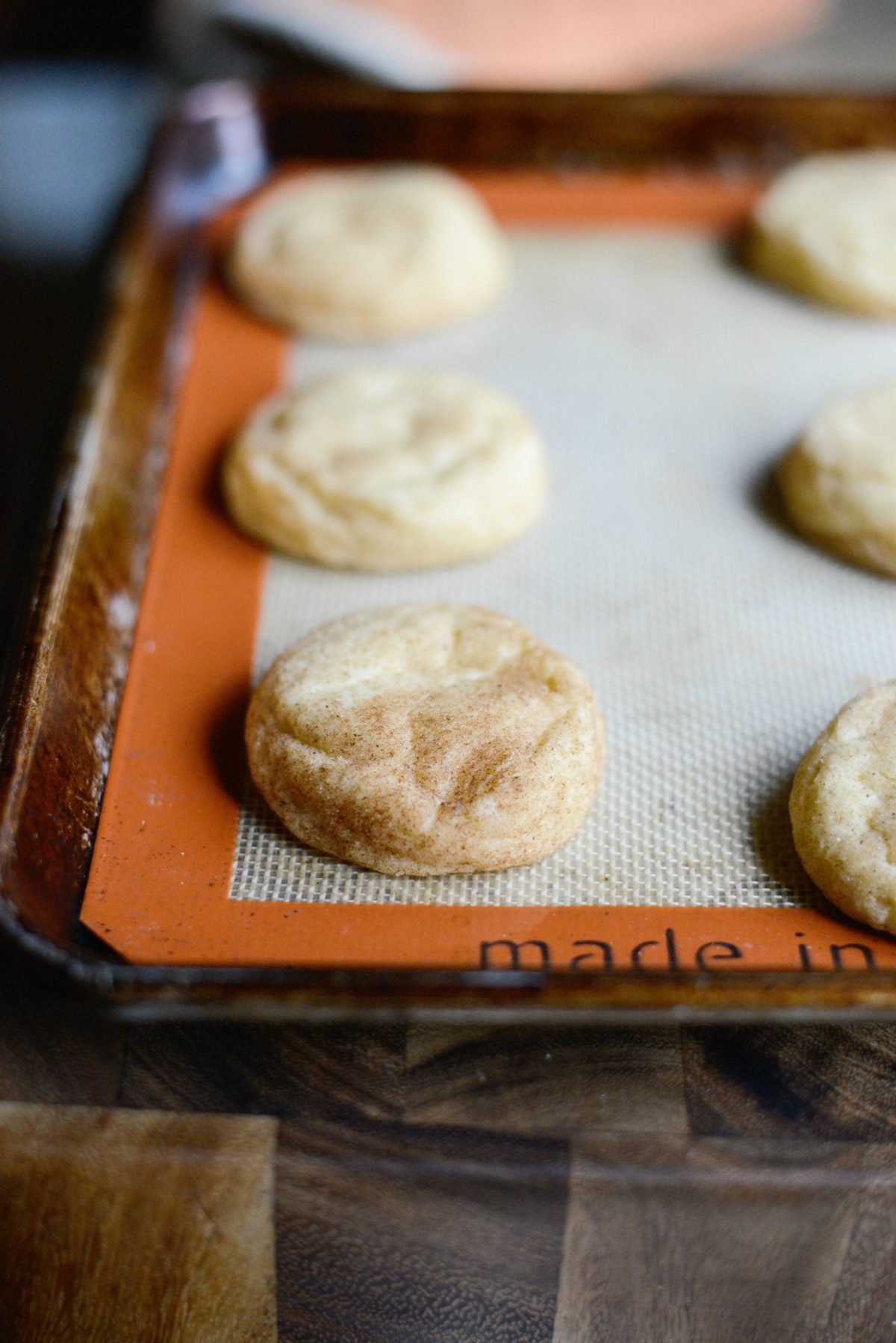 Classic Snickerdoodles l SimplyScratch.com #cinnamonsugar #snickerdoodle #cookies #baking