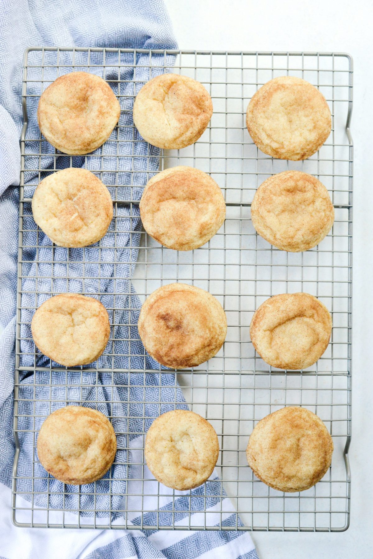 Classic Snickerdoodles l SimplyScratch.com #cinnamonsugar #snickerdoodle #cookies #baking