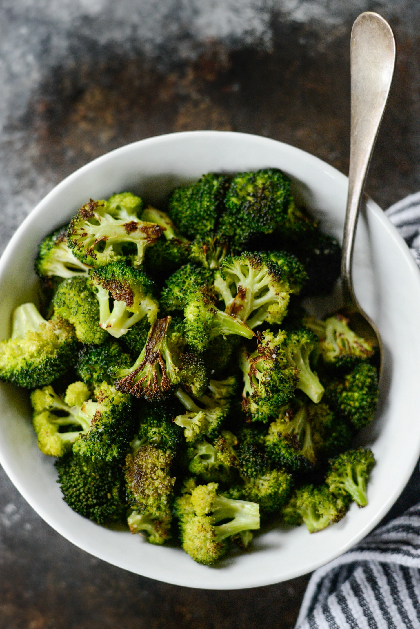 Simply Scratch The Best 10Minute Roasted Broccoli Recipe Simply Scratch