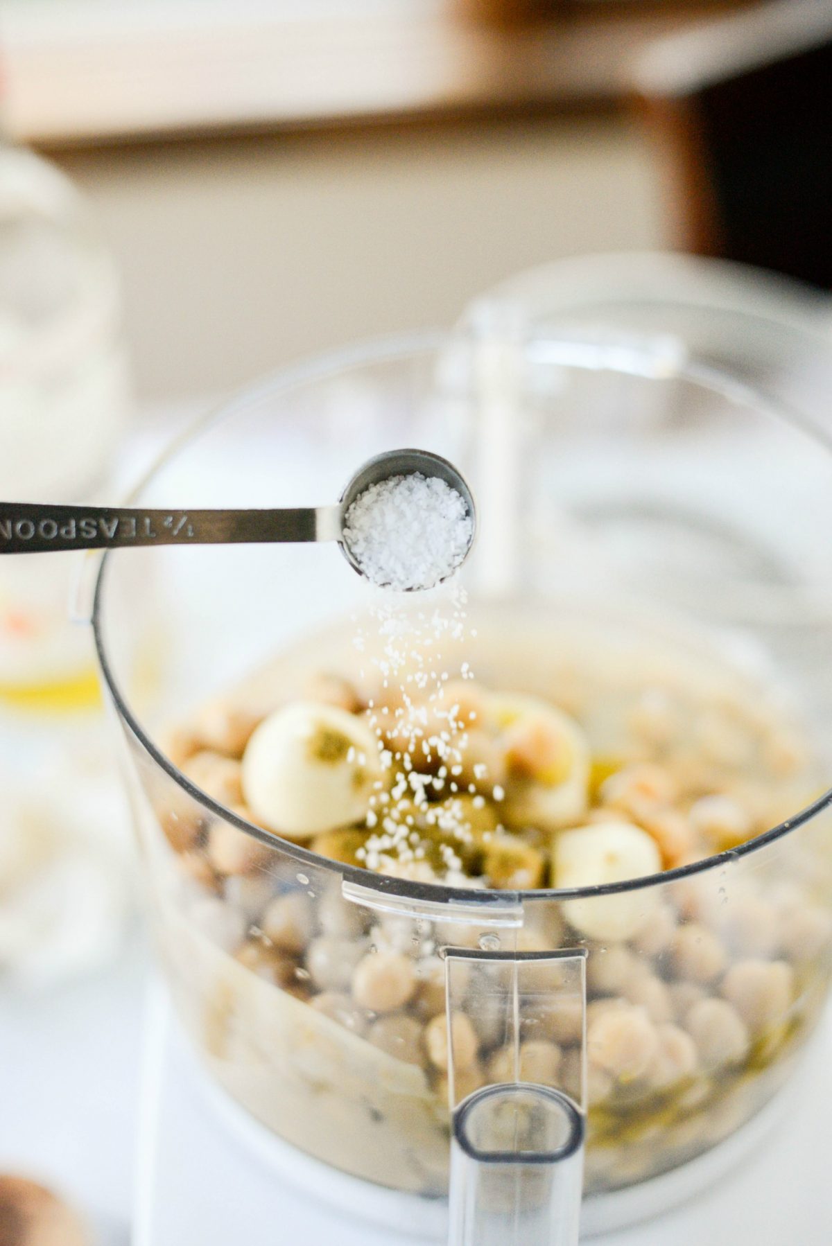 Aunt Vieve's Hummus with Toasted Pine Nuts l SimplyScratch.com 