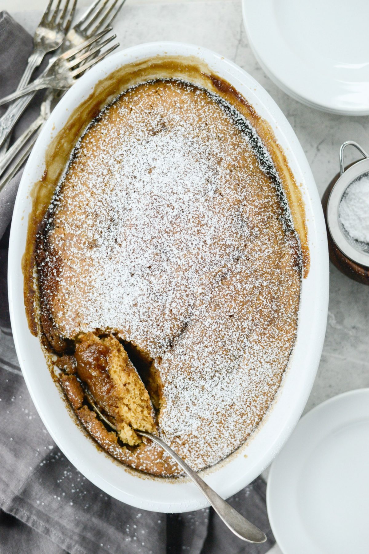 Warm Pumpkin Pudding Cake l SimplyScratch.com (13)