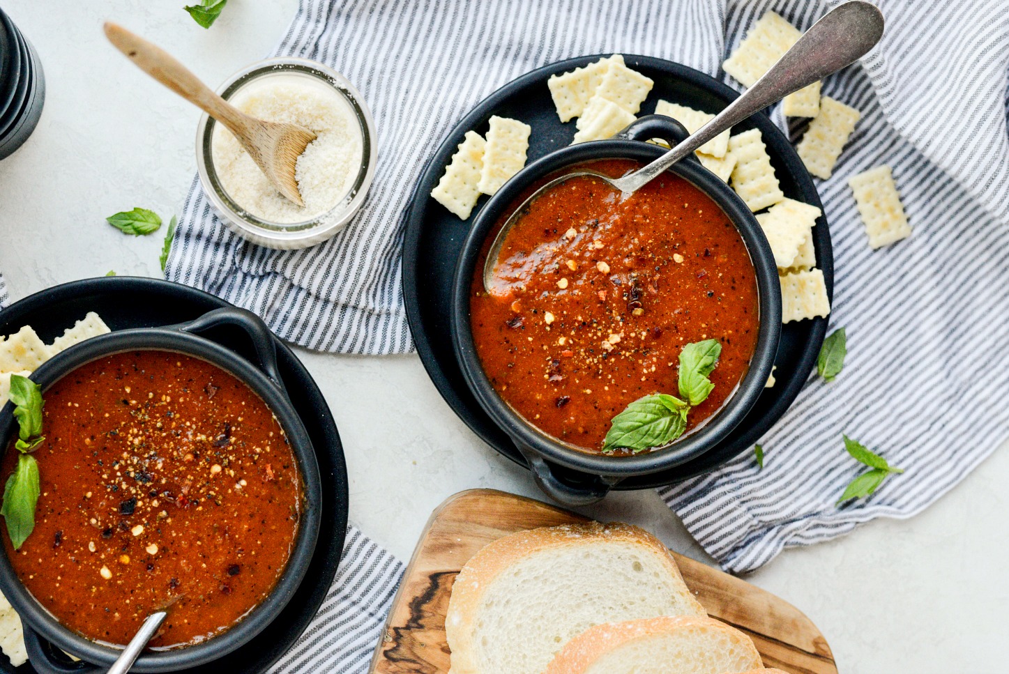 Simply Scratch Simple Tomato Basil Soup Simply Scratch