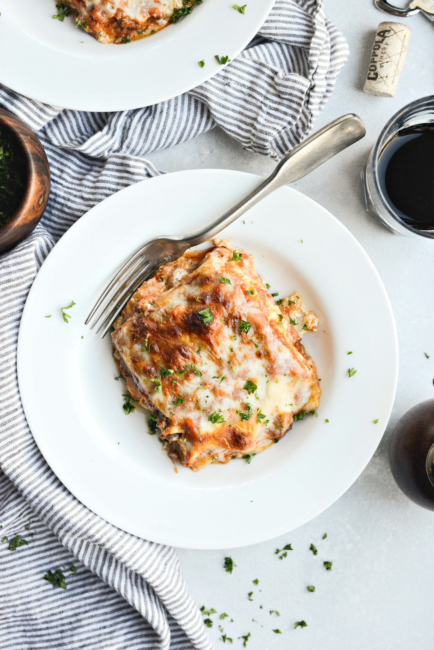 Simply Scratch Homemade Three Meat Bolognese Lasagna Simply Scratch