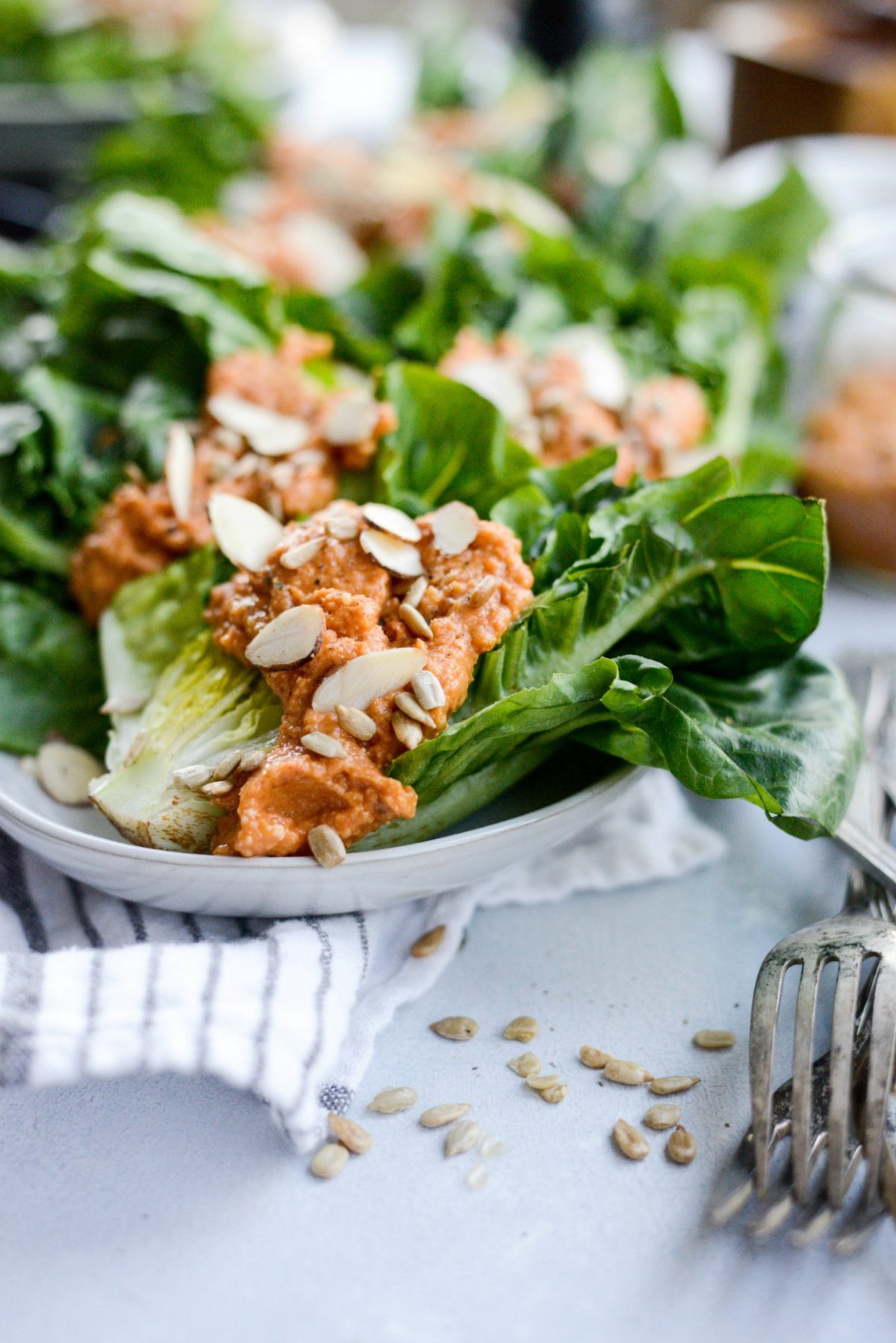 Gem Lettuce Wedges with Sundried Tomato Caesar Dressing l SimplyScratch.com (10)