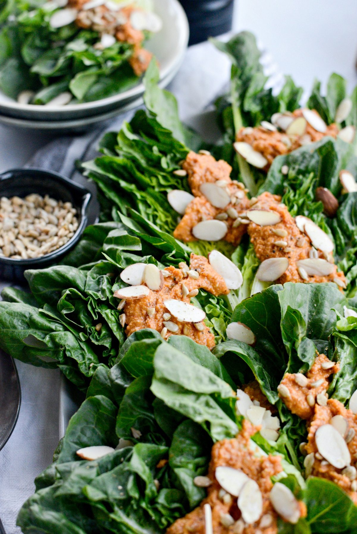 Gem Lettuce Wedges with Sundried Tomato Caesar Dressing l SimplyScratch.com (14)