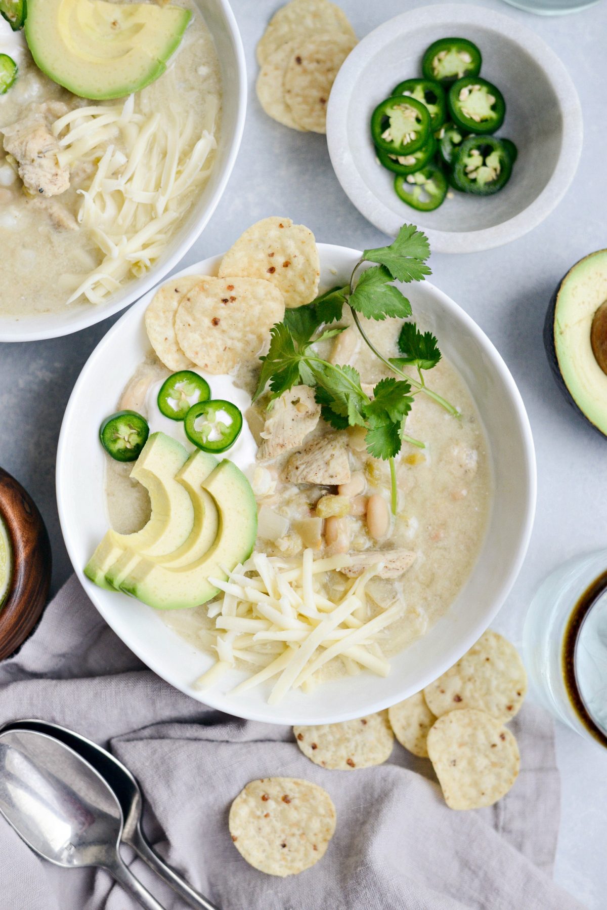 Lighter White Chicken Chili l SimplyScratch.com (10)