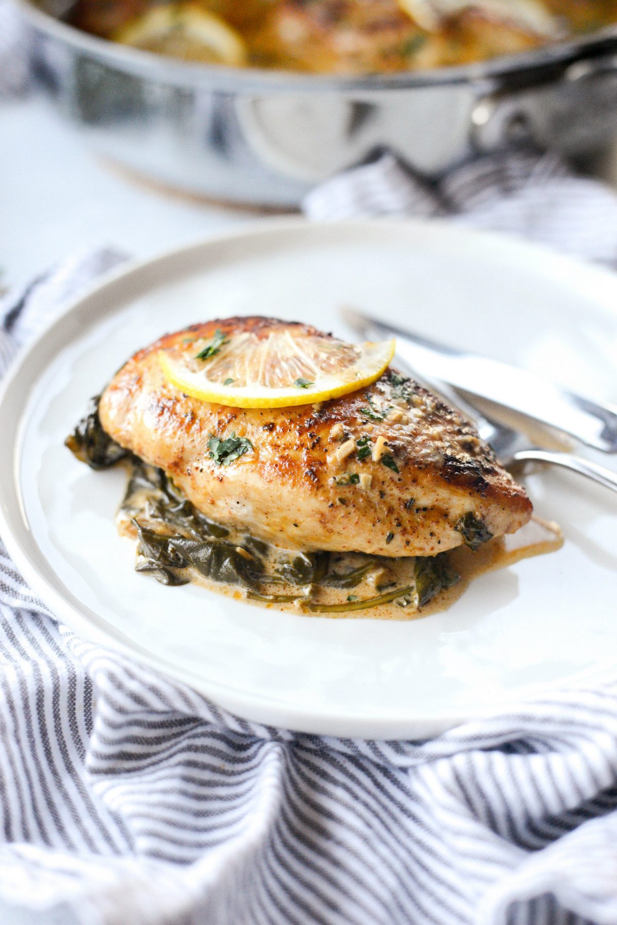 Creamy Lemon Chicken with Spinach l SimplyScratch.com (21)