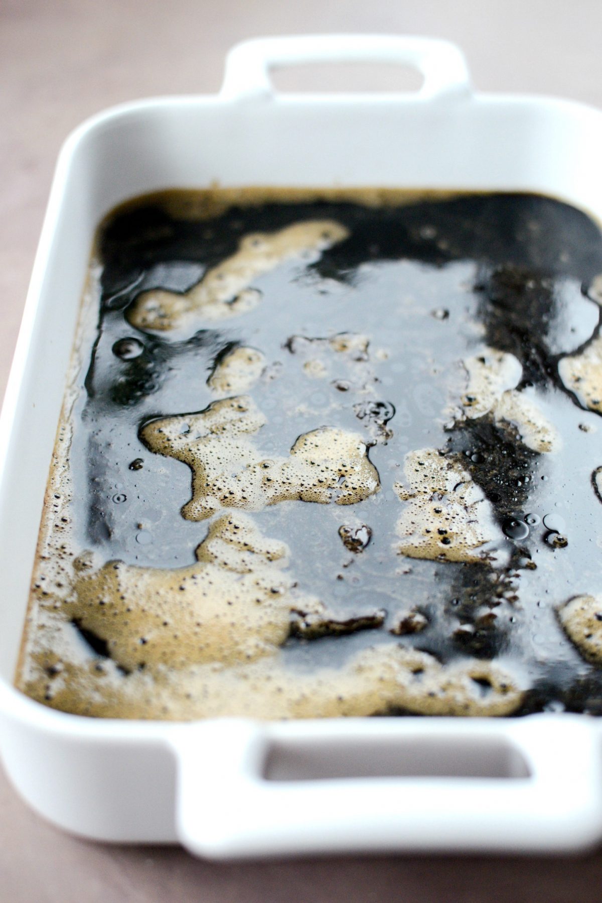 Dark Chocolate Espresso Pudding Cake SimplyScratch.com 18