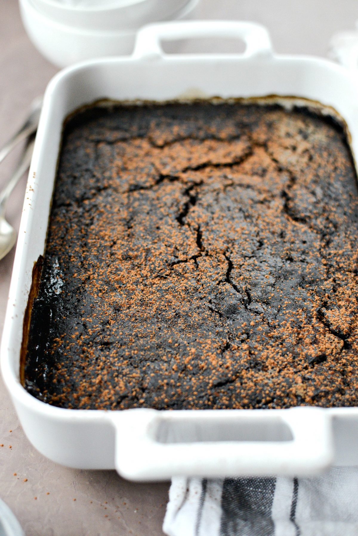 Dark Chocolate Espresso Pudding Cake l SimplyScratch.com (10)