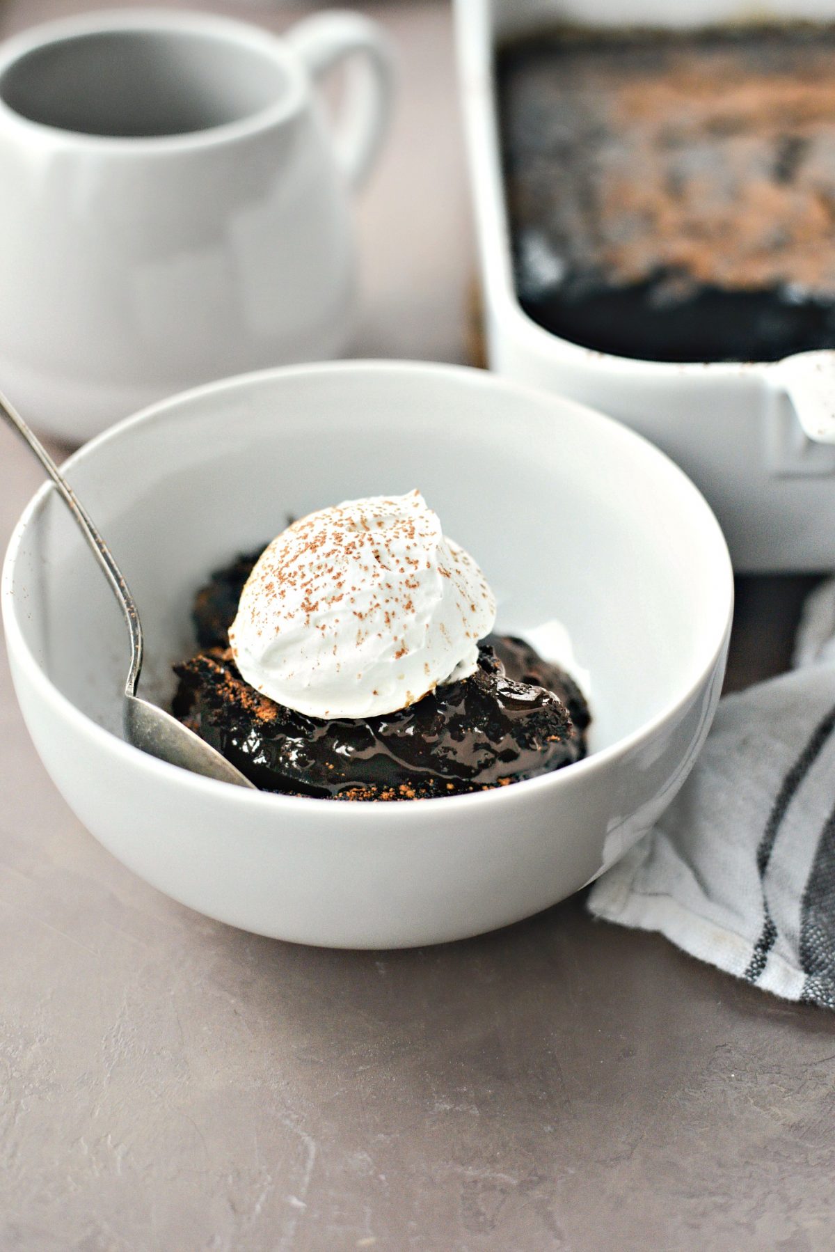 Dark Chocolate Espresso Pudding Cake l SimplyScratch.com (15)