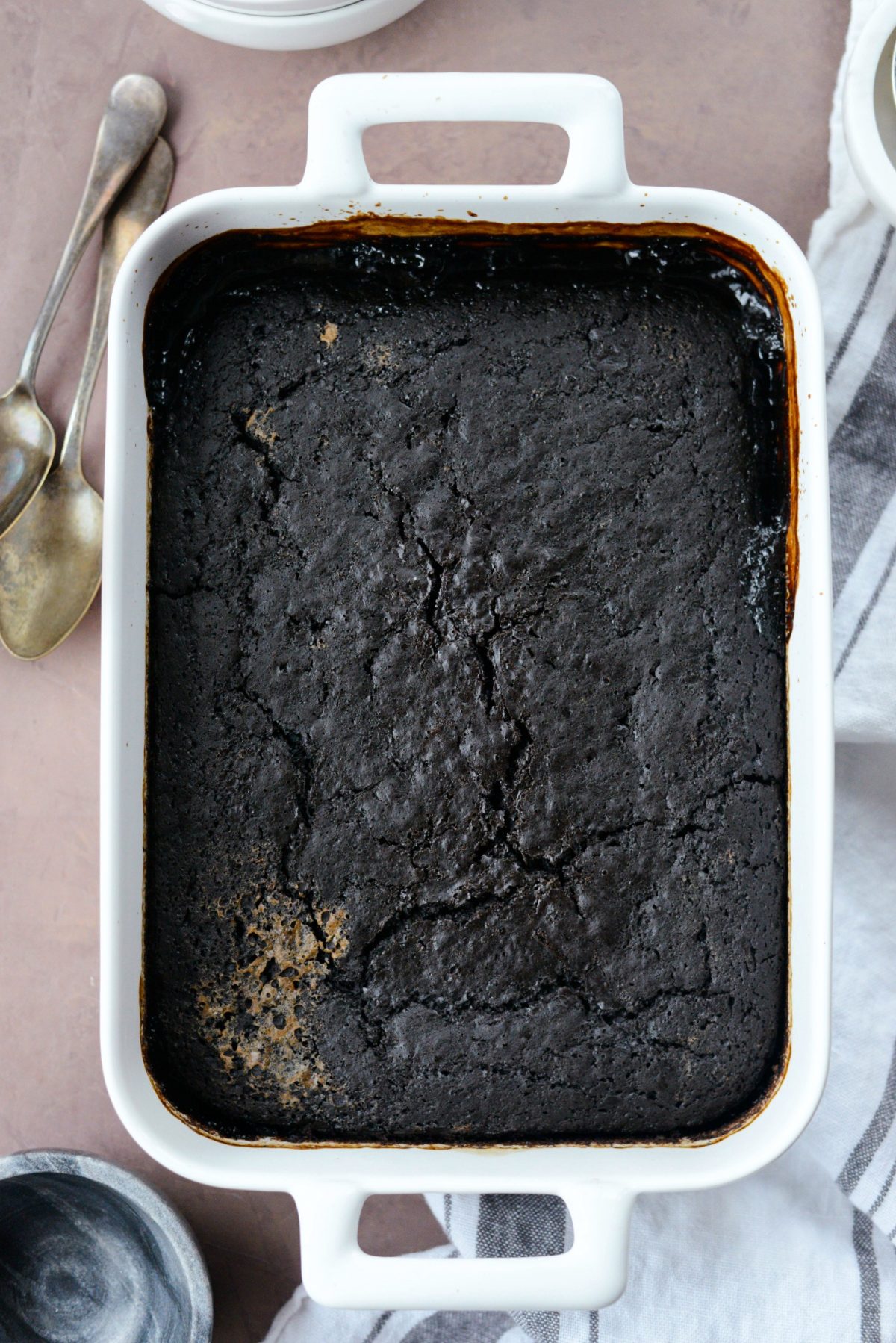 Dark Chocolate Espresso Pudding Cake l SimplyScratch.com (9)
