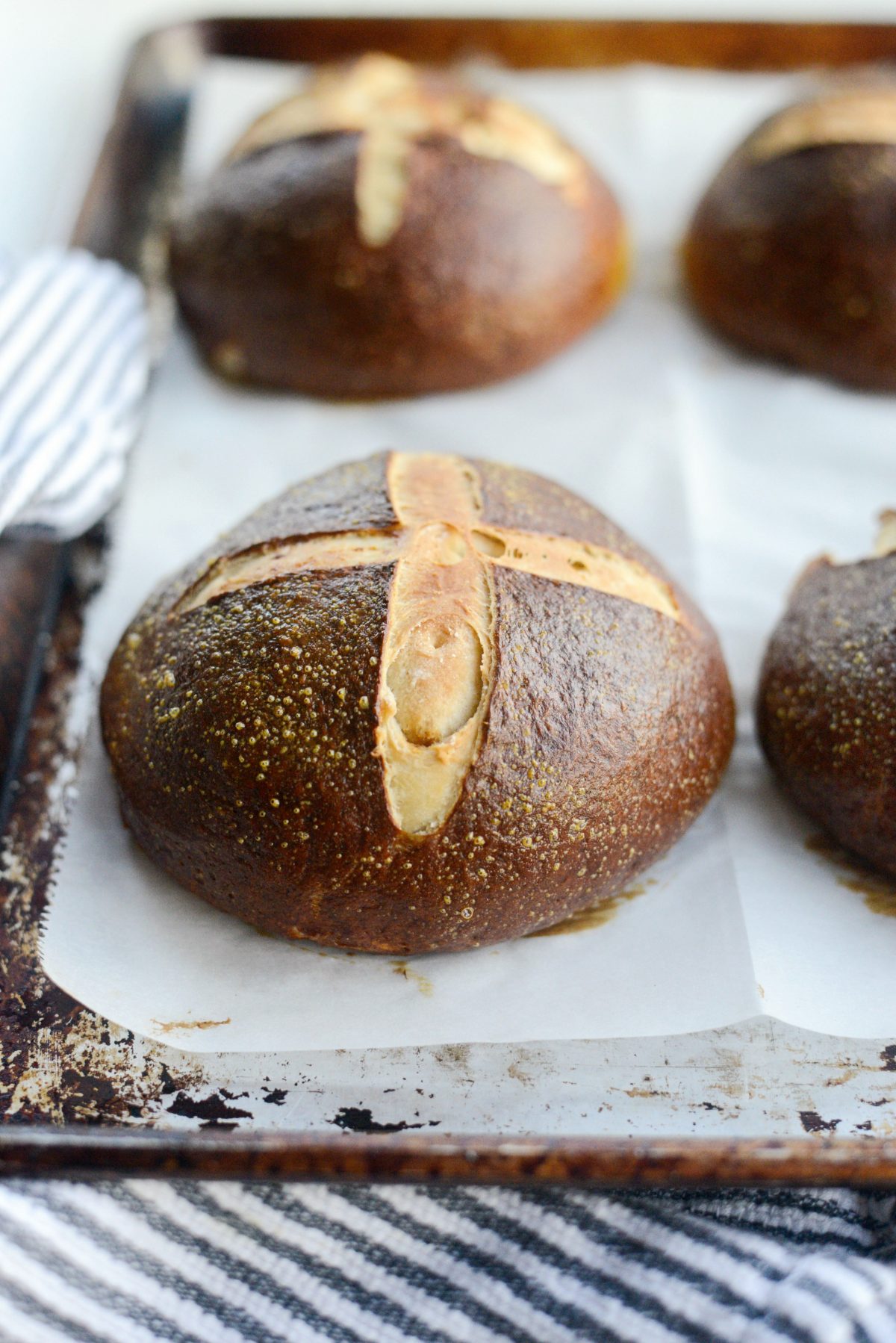 Easy Homemade Pretzel Bread l SimplyScratch.com (30)